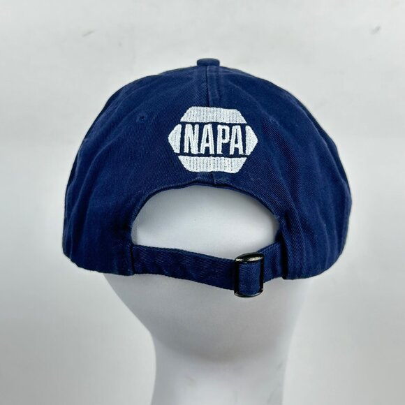 Vintage NASCAR Racing Hat Cap Ron Hornaday #16 NAPA Blue Signature Adjustable - Picture 6 of 16